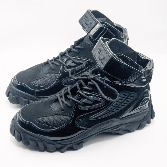 Fila Shoes - Fila Yak Boots High Top Sneakers Black Size 9 Gorpcore Techwear